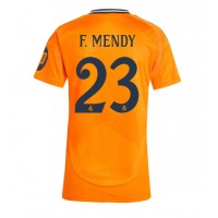 Echipament fotbal Real Madrid Ferland Mendy #23 Tricou Deplasare 2024-25 pentru femei maneca scurta